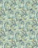 Kasmir ABSTRACT PAISLEY BLUE LAGOON     